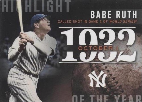 2015 Topps - Babe Ruth #H-3