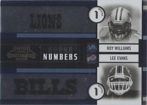 2004 Playoff Contenders Lee Evans Michael Clayton Michael Jenkins #RN-13