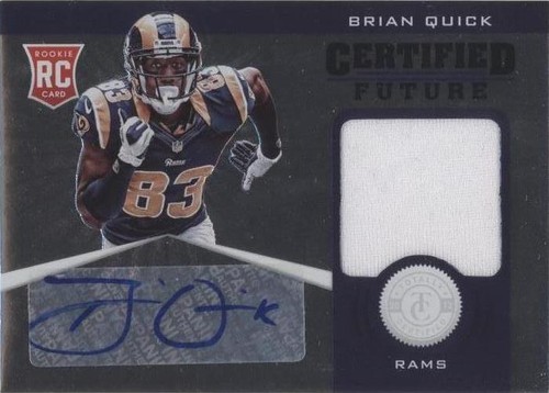 2012 Totally Certified Brian Quick #7