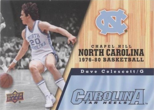 2010-11 UD North Carolina Basketball - Dave Colescott #36