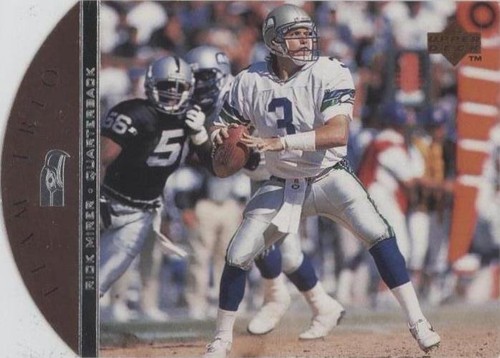 1996 Upper Deck Rick Mirer #TT88