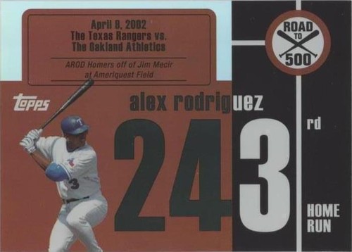 2007 Topps - Alex Rodriguez #ARHR243