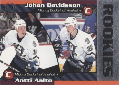 1998-99 Pacific Omega - Antti Aalto Johan Davidsson #9