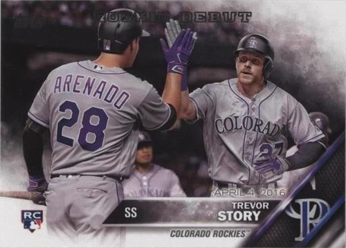 2016 Topps Update Series - Trevor Story #US150