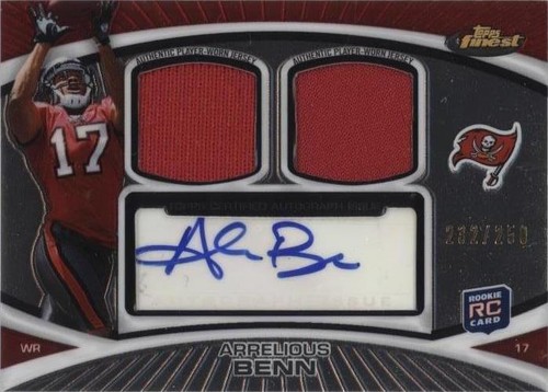 2010 Topps Finest Arrelious Benn #FADR-AB