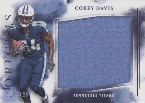 2017 Panini Origins Corey Davis #RJJ-CD