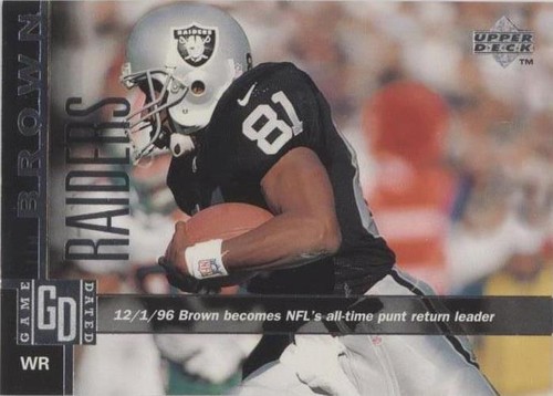 1997 Upper Deck Tim Brown #236