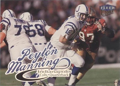PEYTON MANNING 1998 FLEER ULTRA ROOKIE RC #201 | eBay
