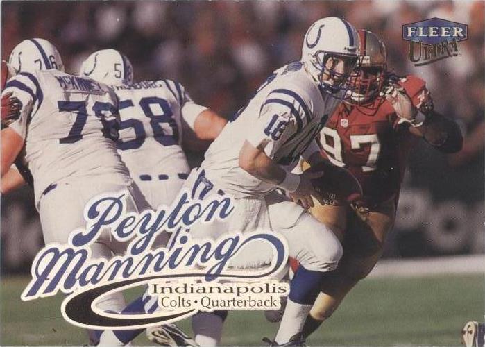 Fleer Ultra Peyton Manning #15 1999