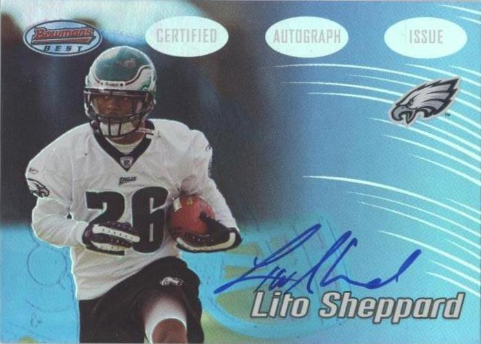 2002 Bowman's Best Lito Sheppard #151