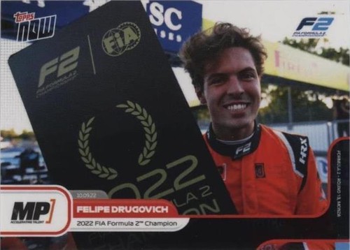 2022 Topps Now F1 - Felipe Drugovich #058