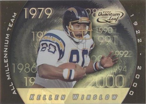 2000 Quantum Leaf Kellen Winslow #AMT-KW