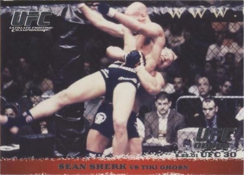 2009 Topps UFC Round 1 - Sean Sherk Tiki Ghosn #9