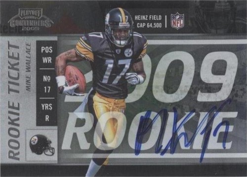 2009 Playoff Contenders Mike Wallace #124