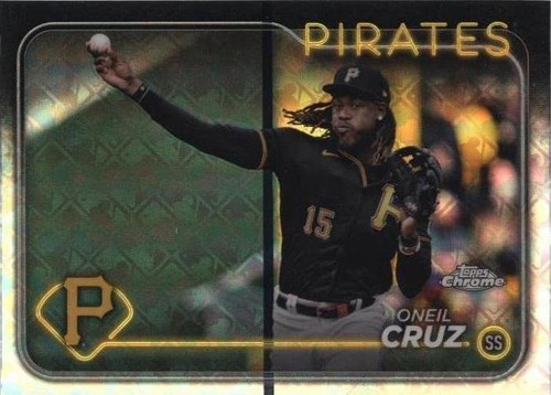 2024 Topps Chrome Logofractor Edition - Oneil Cruz #98