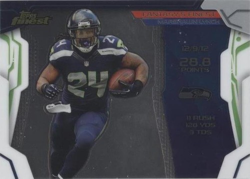 2014 Topps Finest Marshawn Lynch #FF-ML
