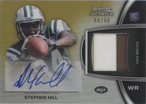 2012 Bowman Sterling Stephen Hill #BSAR-SH