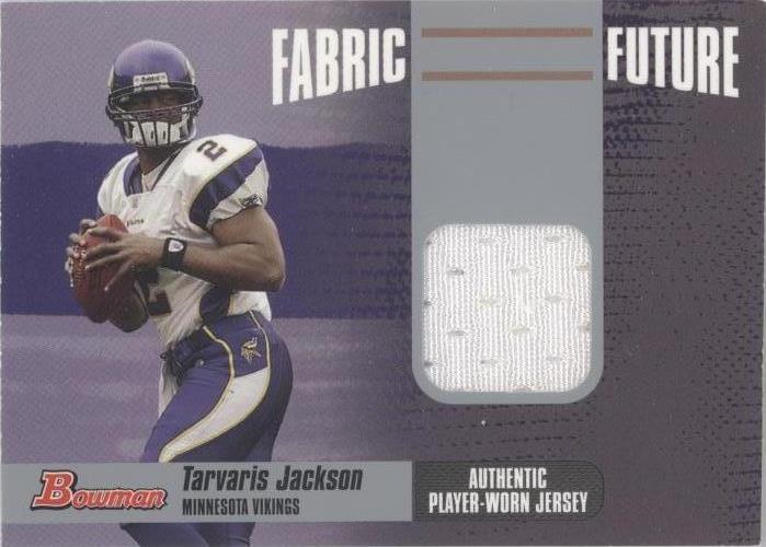 Bowman Tarvaris Jackson 2006 #FF-TJ
