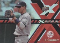 2008 Upper Deck X - Alex Rodriguez #X-AL