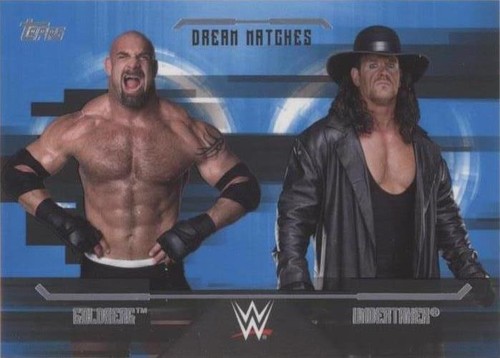 2017 Topps WWE Undisputed - Goldberg Undertaker #D-8