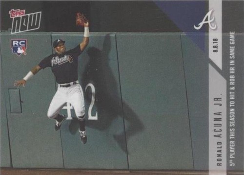 2018 Topps Now - Ronald Acuña Jr. #575