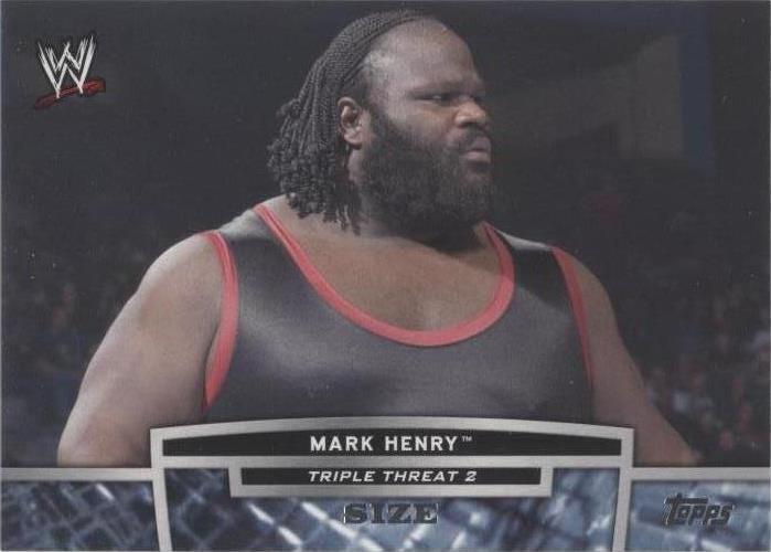 2013 Topps WWE - Mark Henry #TT18-2