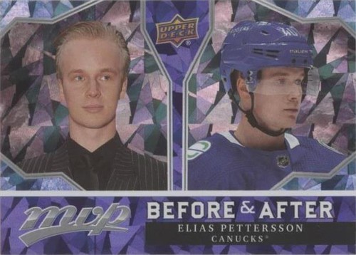 2021-22 Upper Deck MVP - Elias Pettersson #BA-12