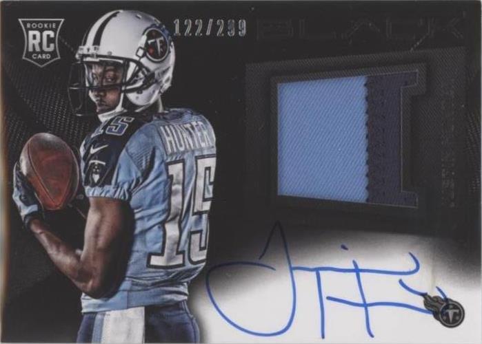Panini Black Justin Hunter #216 2013