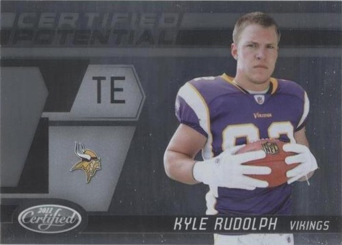 2011 Panini Certified Kyle Rudolph #22