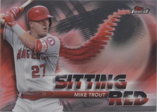 2018 Topps Finest - Mike Trout #SR-MT