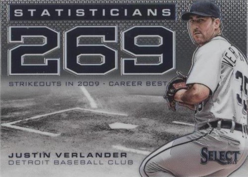 2013 Panini Select - Justin Verlander #ST8