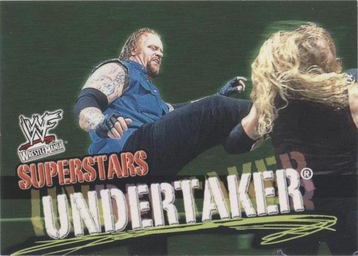 2001 Fleer WWF Wrestlemania - Undertaker #48