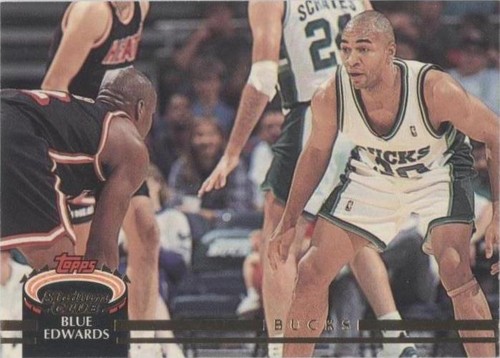 1992-93 Topps Stadium Club - Blue Edwards #358