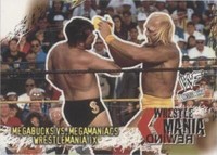 2001 Fleer WWF Wrestlemania - Hulk Hogan Ted DiBiase #90