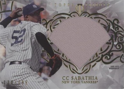 2015 Topps Tribute - C.C. Sabathia #DC-CC