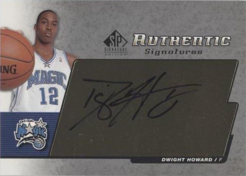 2004-05 SP Signature Edition - Dwight Howard #AS-DH