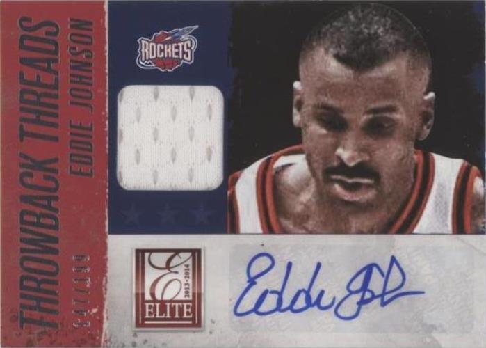 Panini Elite 2013-14 - Eddie Johnson #27