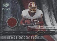 2008 Upper Deck Icons Clinton Portis #CHR30