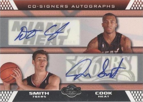 2007-08 Topps Co-Signers - Jason Smith/Daequan Cook #CS-44