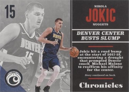 2017-18 Panini Chronicles - Nikola Jokić #38