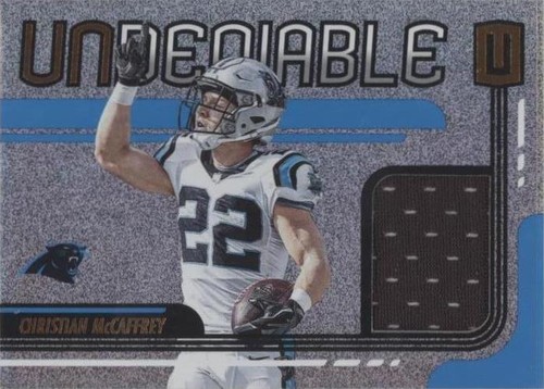 2019 Panini Unparalleled Christian McCaffrey #UN-CM