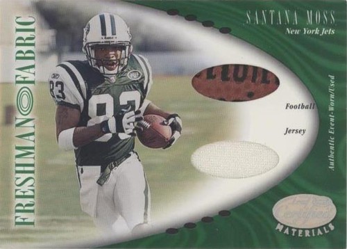 2001 Leaf Certified Materials Santana Moss #111