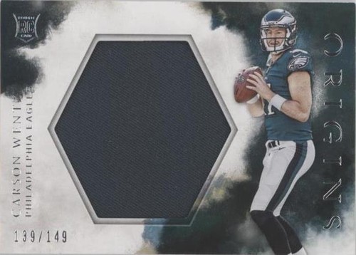 2016 Panini Origins Carson Wentz #RJJ-CW