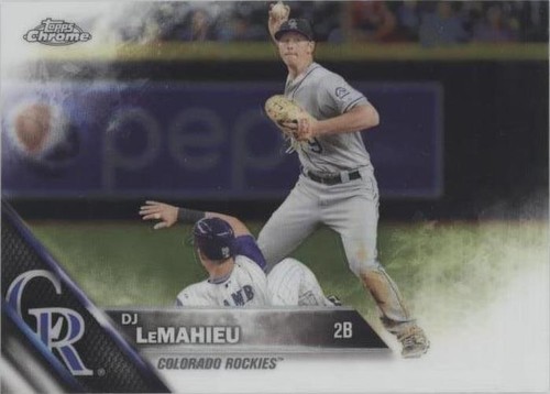 2016 Topps Chrome - D.J. LeMahieu #37