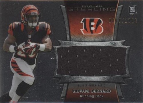 2013 Bowman Sterling Giovani Bernard #BSJRR-GB