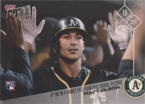 2017 Topps Now - Matt Olson #623