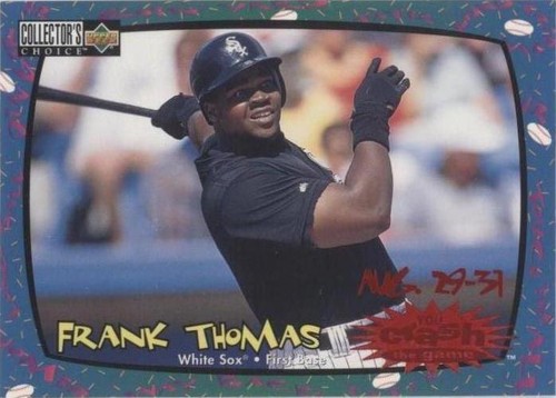 1997 Upper Deck Collector's Choice - Frank Thomas #CG10