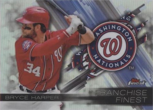 2016 Topps Finest - Bryce Harper #FF-BH