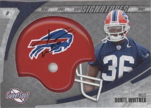2006 Sweet Spot Donte Whitner #SSS-DW