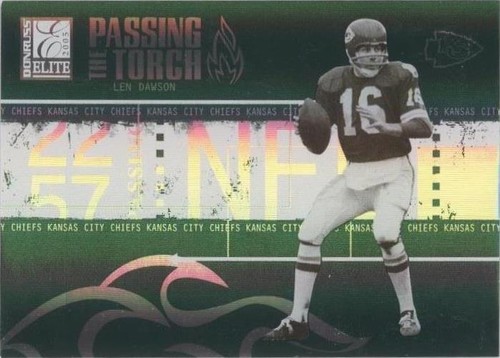2005 Donruss Elite Len Dawson Trent Green #PT-23